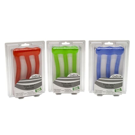 Fabrication Enterprises Cando Jelly Expander Triple Exerciser, 3PK 10-0056